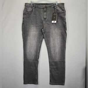 NYC The Perfect Jean Men’s Slim Thick Fit Axel - Grey Size 44 X 32 New